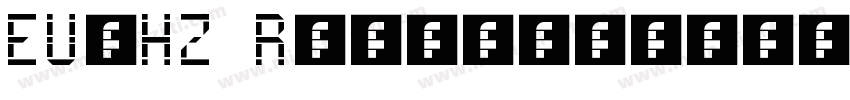 EU-HZ Regular字体转换